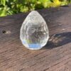 This is Stunning Clear Quartz Faceted Teardrop (127g)