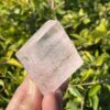 this is Soothing Pink Calcite Cube -  5x5cm 