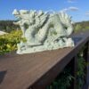 this is Majestic Jade Chinese Dragon Carving (3.12kg)