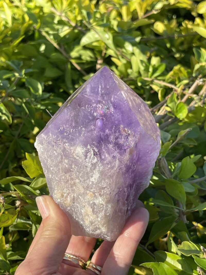 This is Gorgeous Amethyst Point 925g  of spiritual awakening