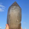 Ancient Etched This is Wisdom Double-Terminated Smoky Quartz: 1.62kg of grounding energy and spiritual insight