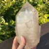 Ancient Etched This is Wisdom Double-Terminated Smoky Quartz: 1.62kg of grounding energy and spiritual insight