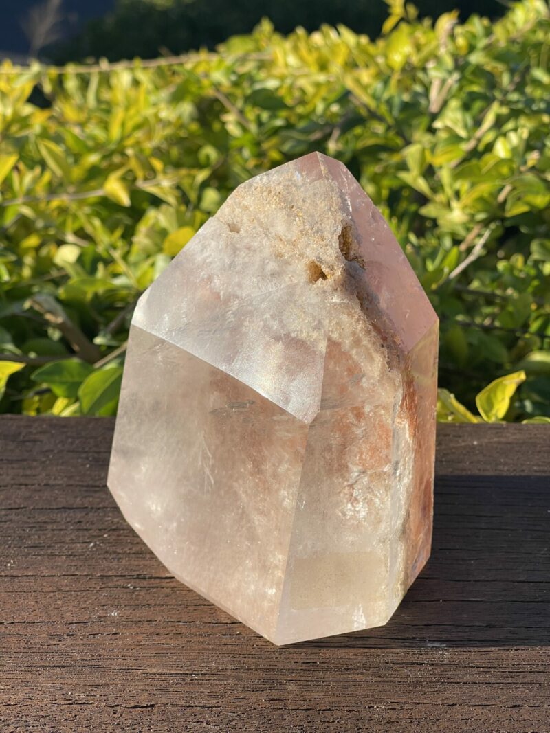 This is Clear Gaia Garden Quartz: 1.45kg  of Eartly Connection and Spiritual Growth