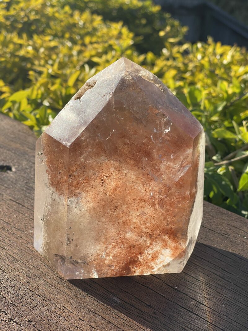 This is Clear Gaia Garden Quartz: 1.45kg  of Eartly Connection and Spiritual Growth