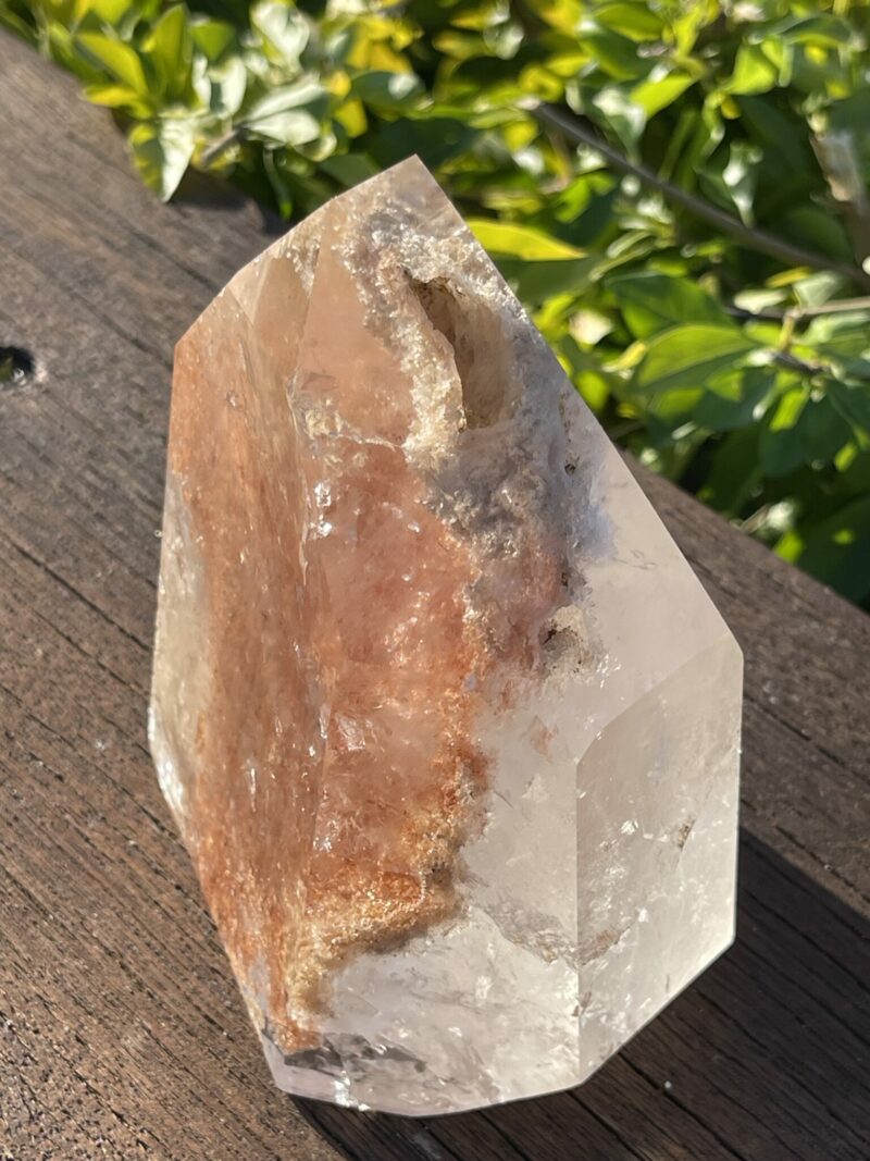 This is Clear Gaia Garden Quartz: 1.45kg  of Eartly Connection and Spiritual Growth