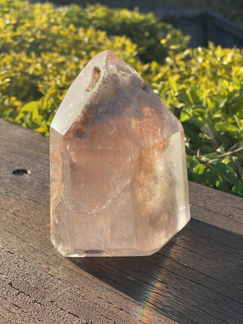 This is Clear Gaia Garden Quartz: 1.45kg  of Eartly Connection and Spiritual Growth