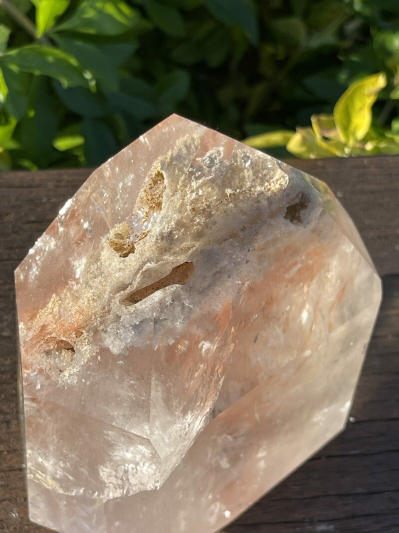 This is Clear Gaia Garden Quartz: 1.45kg  of Eartly Connection and Spiritual Growth