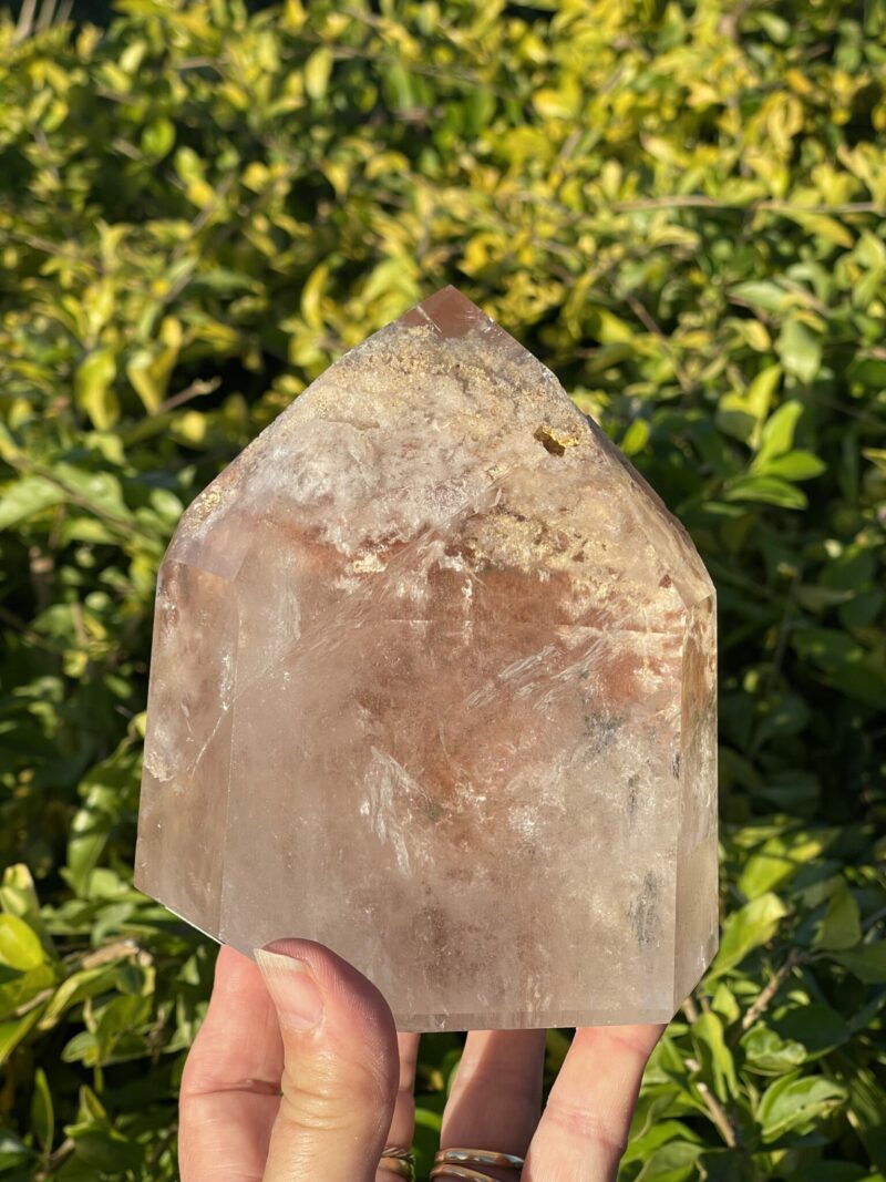 This is Clear Gaia Garden Quartz: 1.45kg  of Eartly Connection and Spiritual Growth