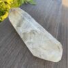 This is Double Terminated XL Earth Wisdom Infused Clear Quartz 1.5kg of Grounding Energy and Spiritual Clarity