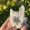 This is Stunning Danburite Cluster in Matrix: 136g of High-Vibrational Energy and Spiritual Clarity"