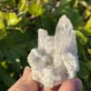 This is Stunning Danburite Cluster in Matrix: 136g of High-Vibrational Energy and Spiritual Clarity"