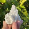 This is Stunning Danburite Cluster in Matrix: 136g of High-Vibrational Energy and Spiritual Clarity"