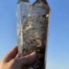 This is Rainbow Infused Twin Soul Smoky Quartz 2.1kg of Harmonizing Energy, Spiritual Unity, and Love Connection