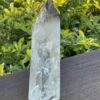 This is Beautiful Channeling Clear Quartz with Smoky Top 1.49kg of Spiritual Guidance and Grounded Clarity