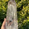 This is Beautiful Channeling Clear Quartz with Smoky Top 1.49kg of Spiritual Guidance and Grounded Clarity