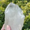 This is Stunning Cathedral Lightbrary Clear Quartz: 700g of Divine Knowledge and Spiritual Growth