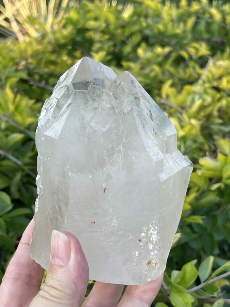 This is Stunning Cathedral Lightbrary Clear Quartz: 700g of Divine Knowledge and Spiritual Growth