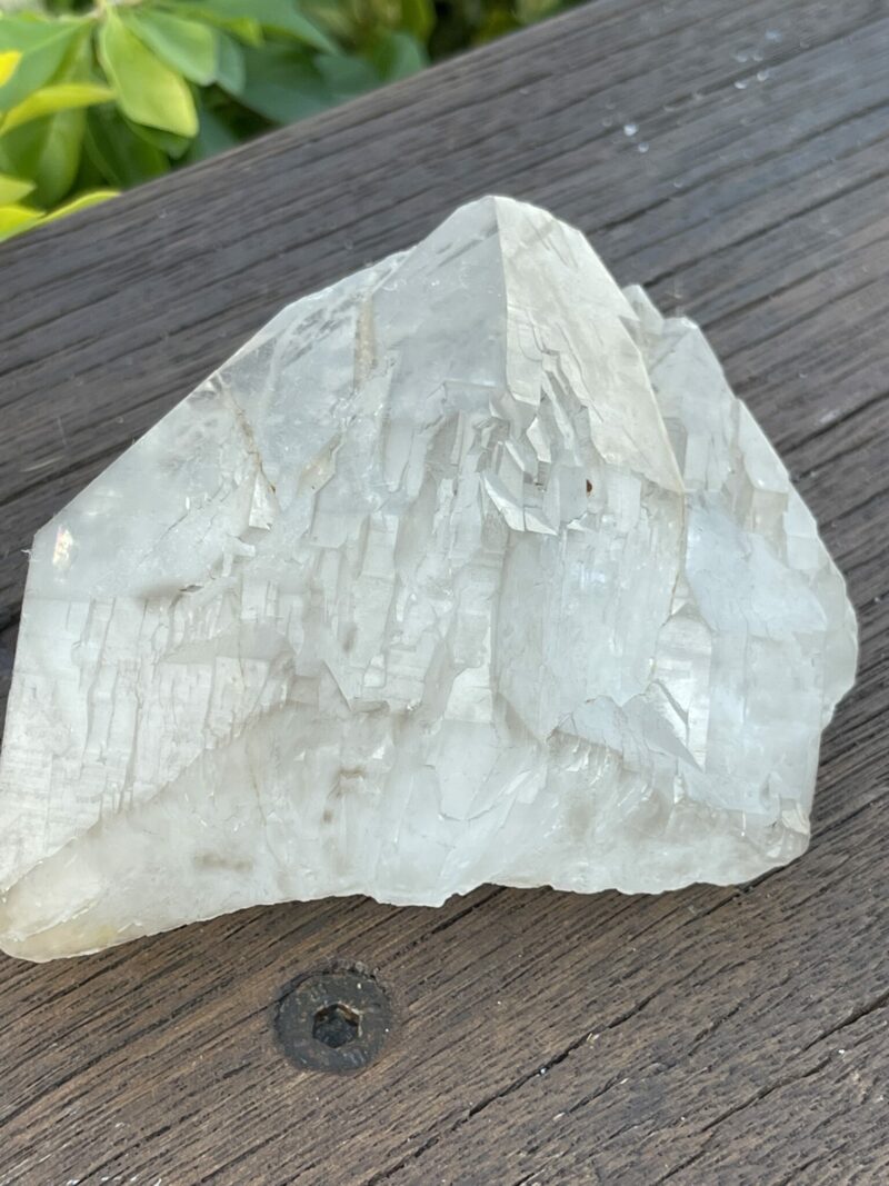 This is Unique Smoky Clear Cathedral Lightbrary 573g of Grounding Energy and Spiritual Wisdom