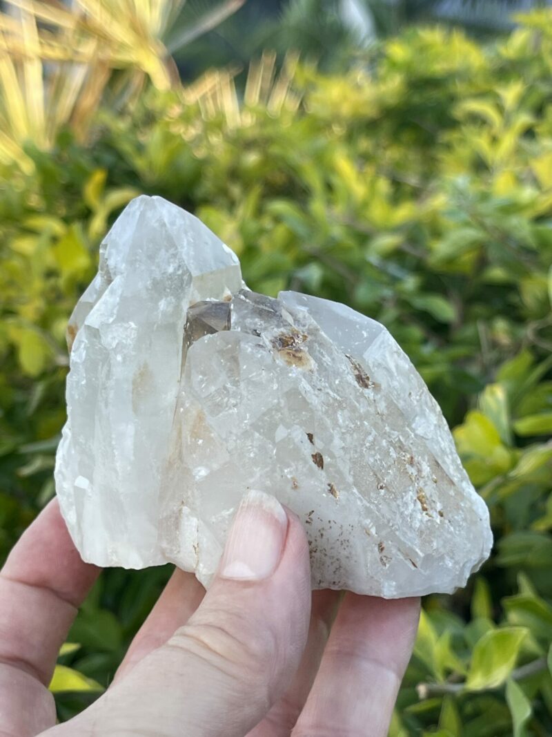 This is Smoky Quartz Cathedral Lightbrary 427g of Grounding Energy and Ancient Wisdom