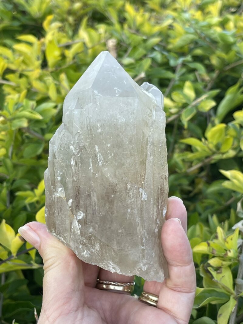 This is Gorgeous Smoky Citrine Lightbrary: 560g of Abundance and Grounding Wisdom