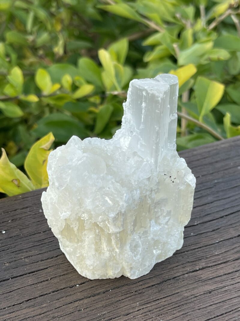 this is Radiant Selenite Tower Cluster 157g