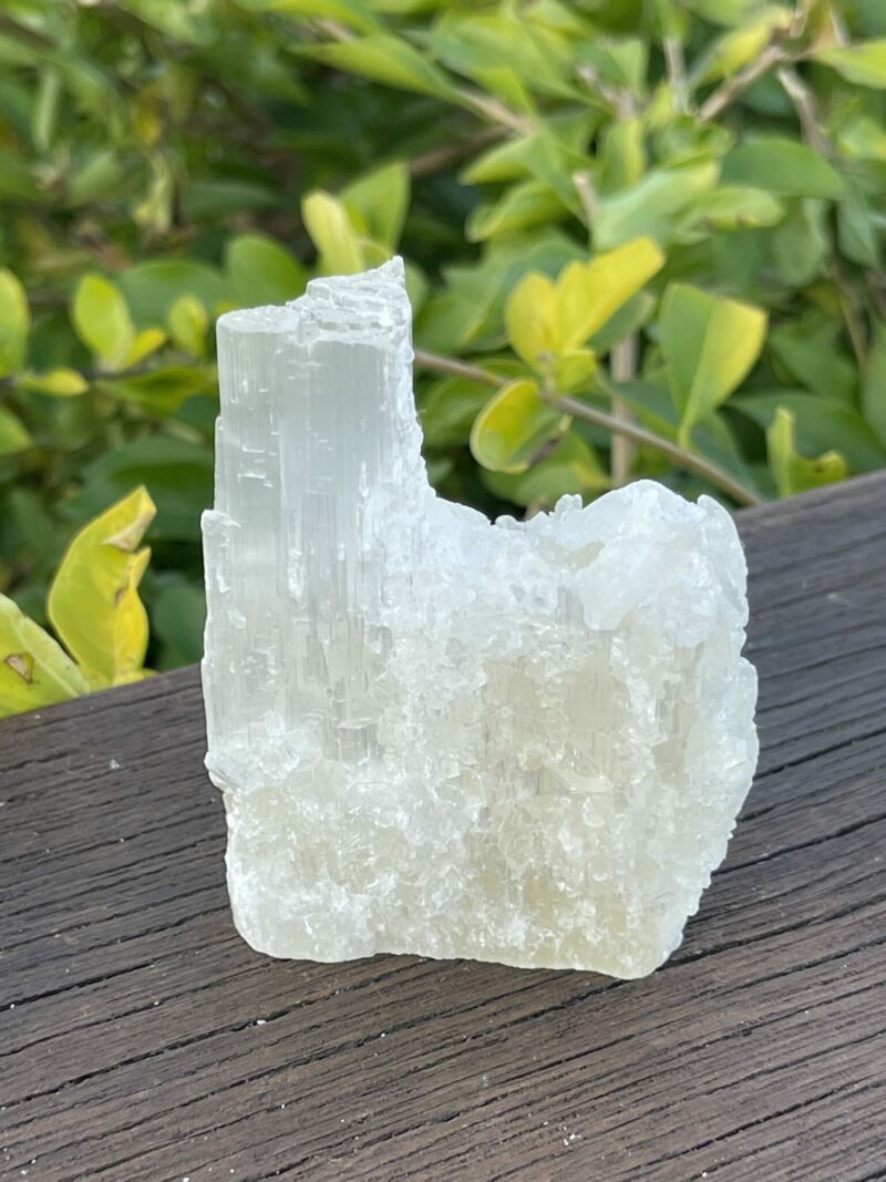 this is Radiant Selenite Tower Cluster 157g