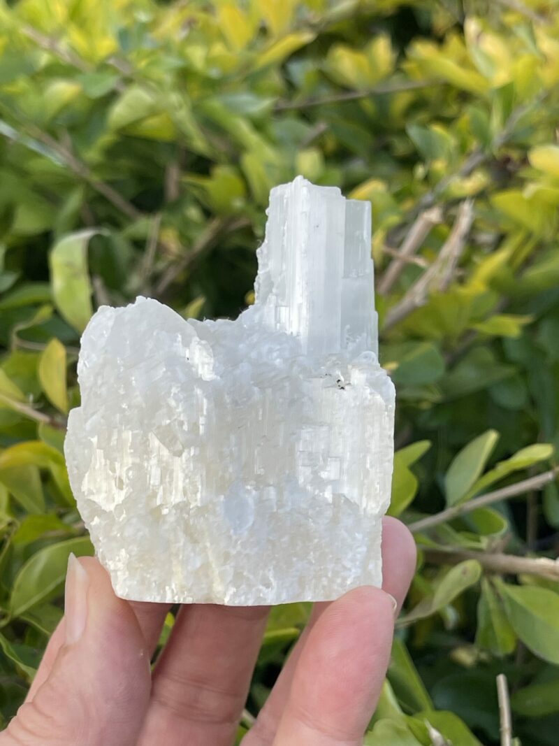 this is Radiant Selenite Tower Cluster 157g