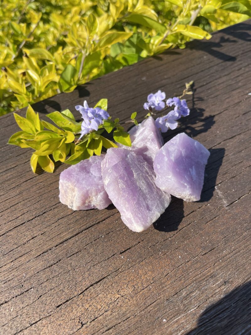 This is Raw Kunzite - Embrace the Light of Inner Wisdom (50-60g)