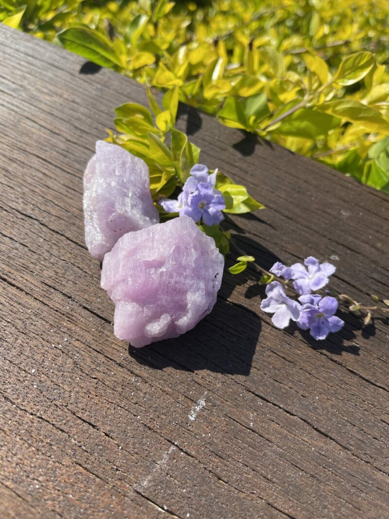 This is Raw Kunzite - Gateway to Divine Love and Wisdom (40-50