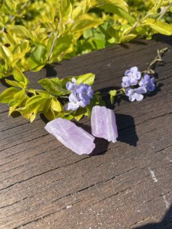 This is Raw Kunzite - Embracing the Essence of Inner Peace (15-20g)