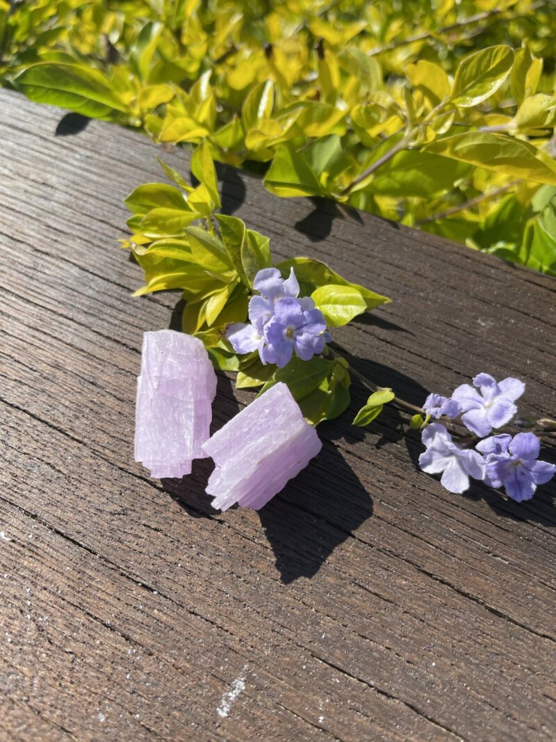 This is Raw Kunzite - Embracing the Essence of Inner Peace (15-20g)