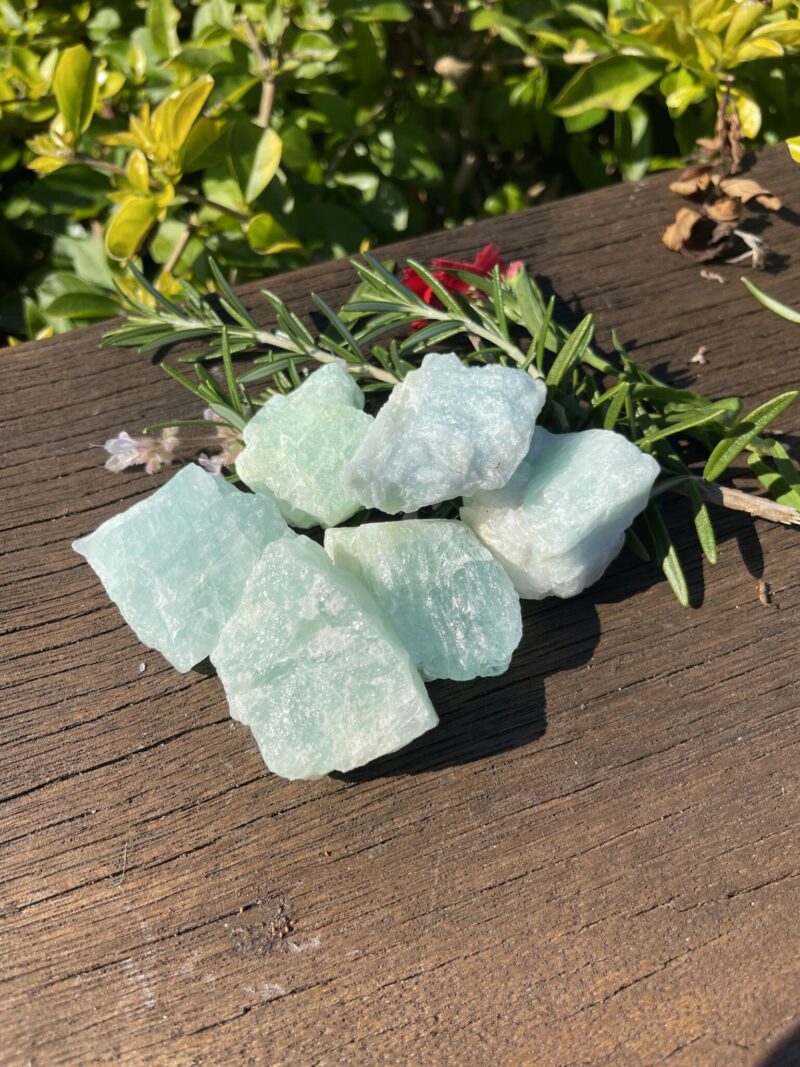 Raw Aquamarine - Embracing the Calm of Deep Waters (35-40g)