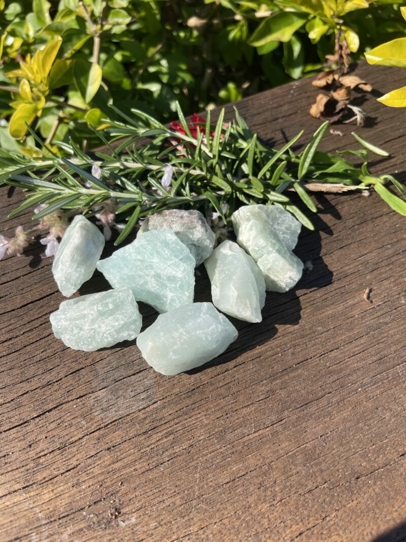 This is Raw Aquamarine - Capturing the Essence of Tranquility (15-20g)