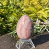 this is Rhodochrosite Egg - Heart-Centered Healing and Joy (137g)