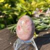 This is Radiant Rhodochrosite Egg - Embracing Heartfelt Healing (64g)