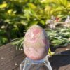 This is Radiant Rhodochrosite Egg - Embracing Heartfelt Healing (64g)