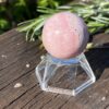 This is Rhodochrosite Sphere - Heart-Centered Harmony (3cm)