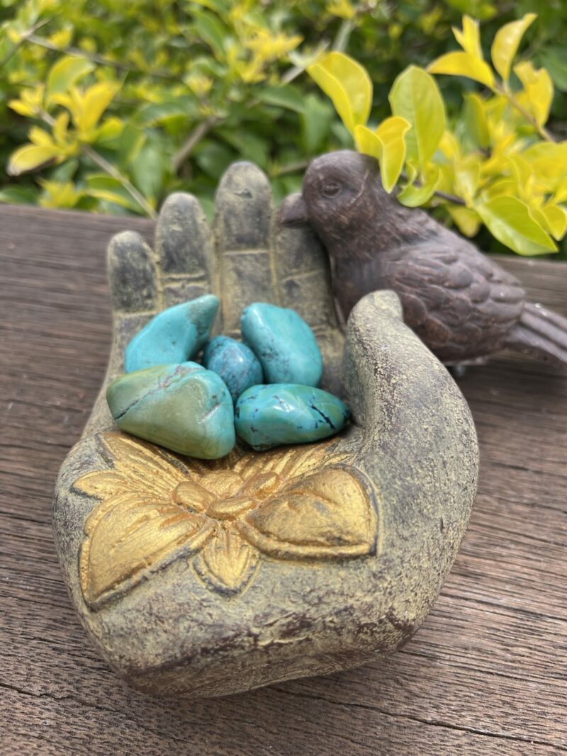 THIS IS Beautiful Blue/Green Turquoise Tumble for Protection and Emotional Balance