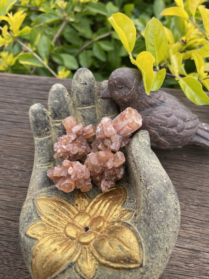 This is Grounding and Transformation: Large Aragonite Sputnik Specimens for Emotional Healing and Stability