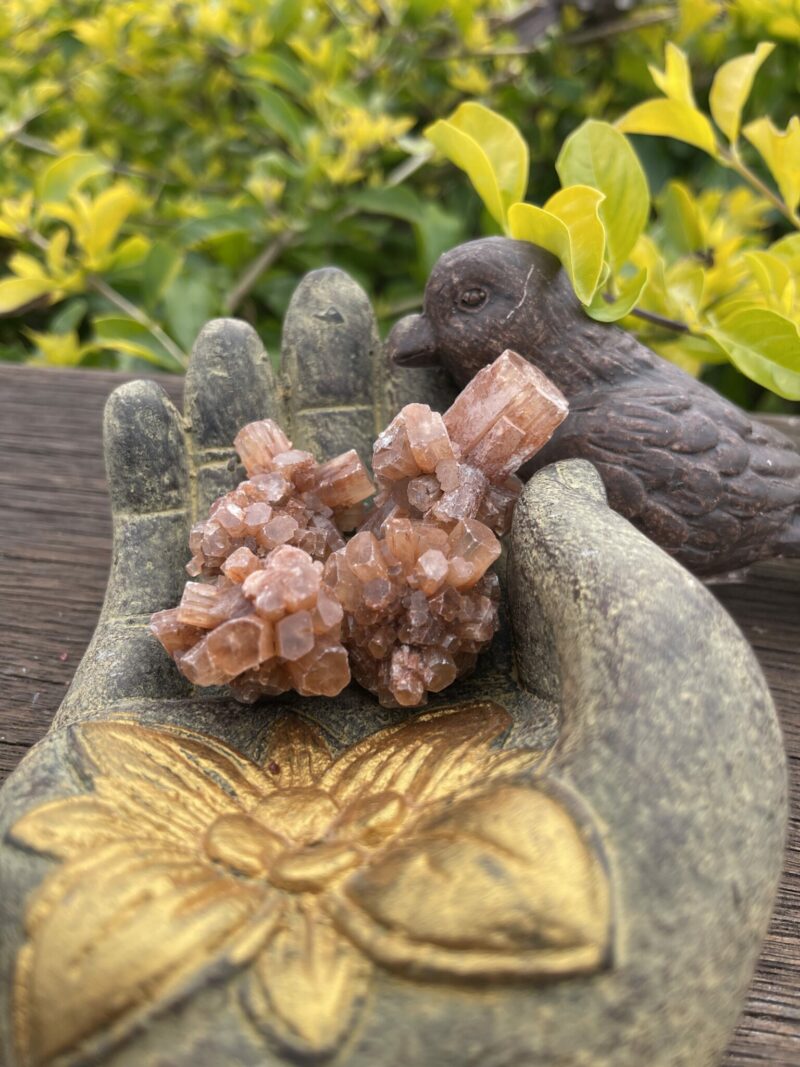 This is Grounding and Transformation: Large Aragonite Sputnik Specimens for Emotional Healing and Stability