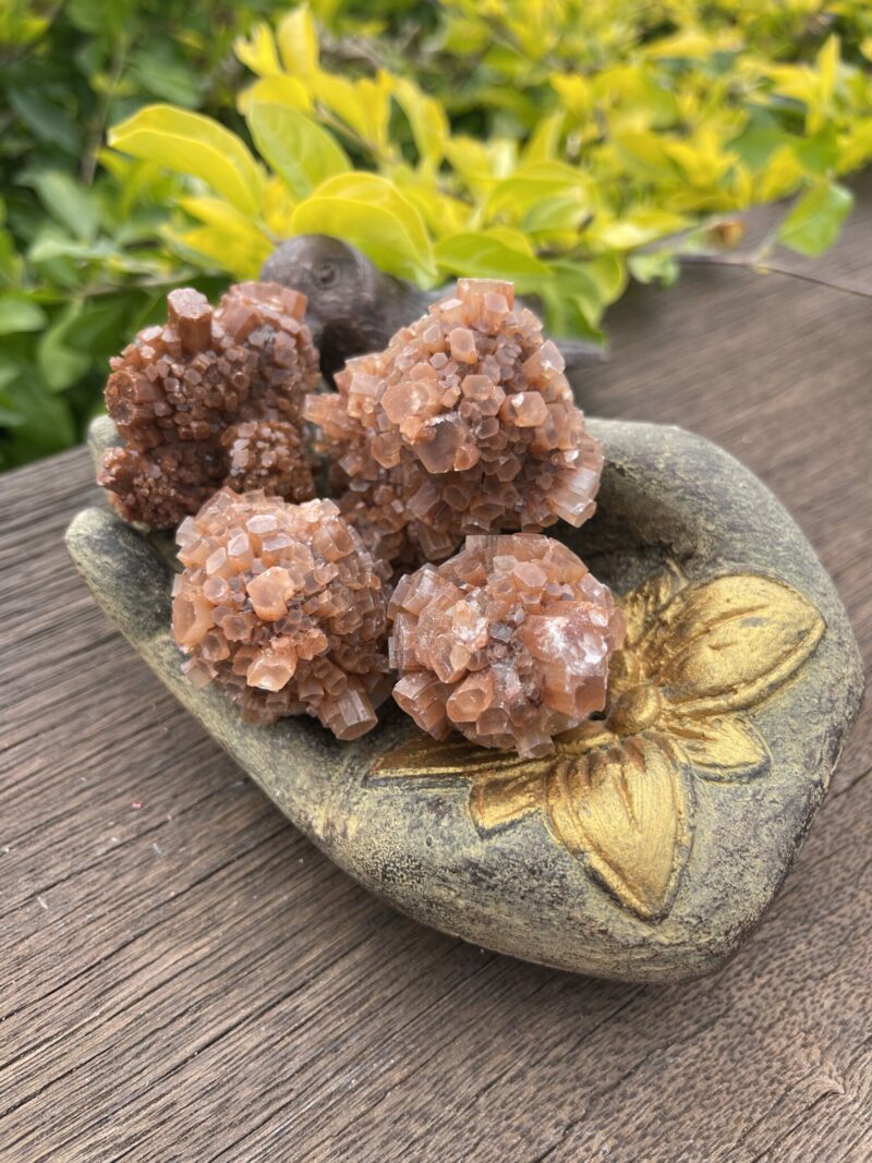 This is Grounding and Transformation:XL Large Aragonite Sputnik Specimens for Emotional Healing and Stability