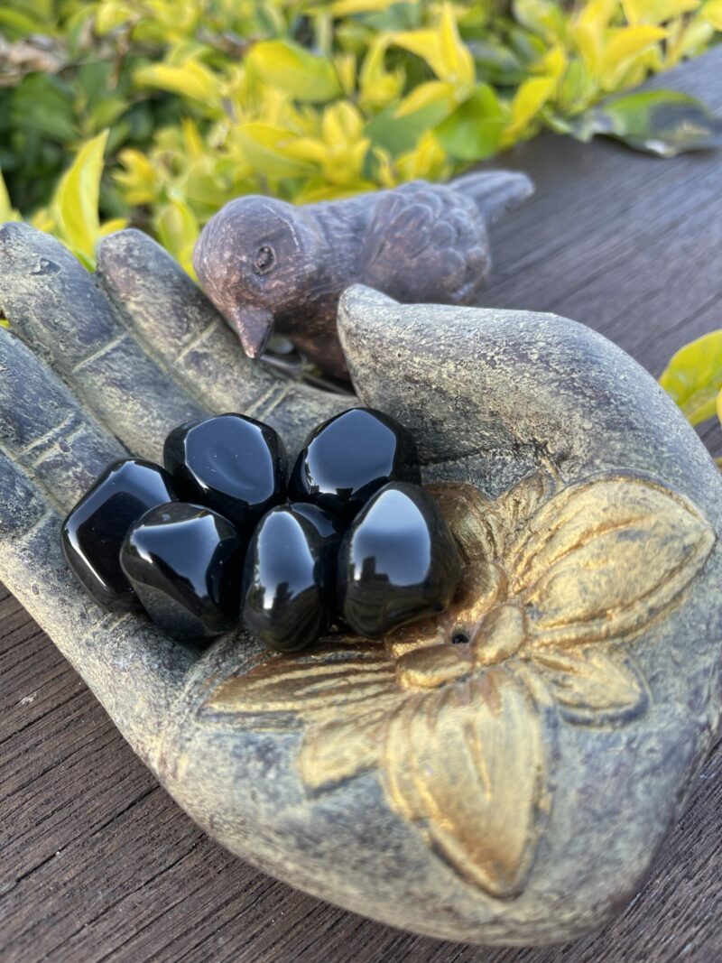 This is Gentle Protection: 3-Pack Apache Tear Tumblers for Emotional Release and Grounding