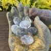 This is Spiritual Purity: 3-Pack Tibetan Quartz Tumblers for Protection and Higher Consciousness