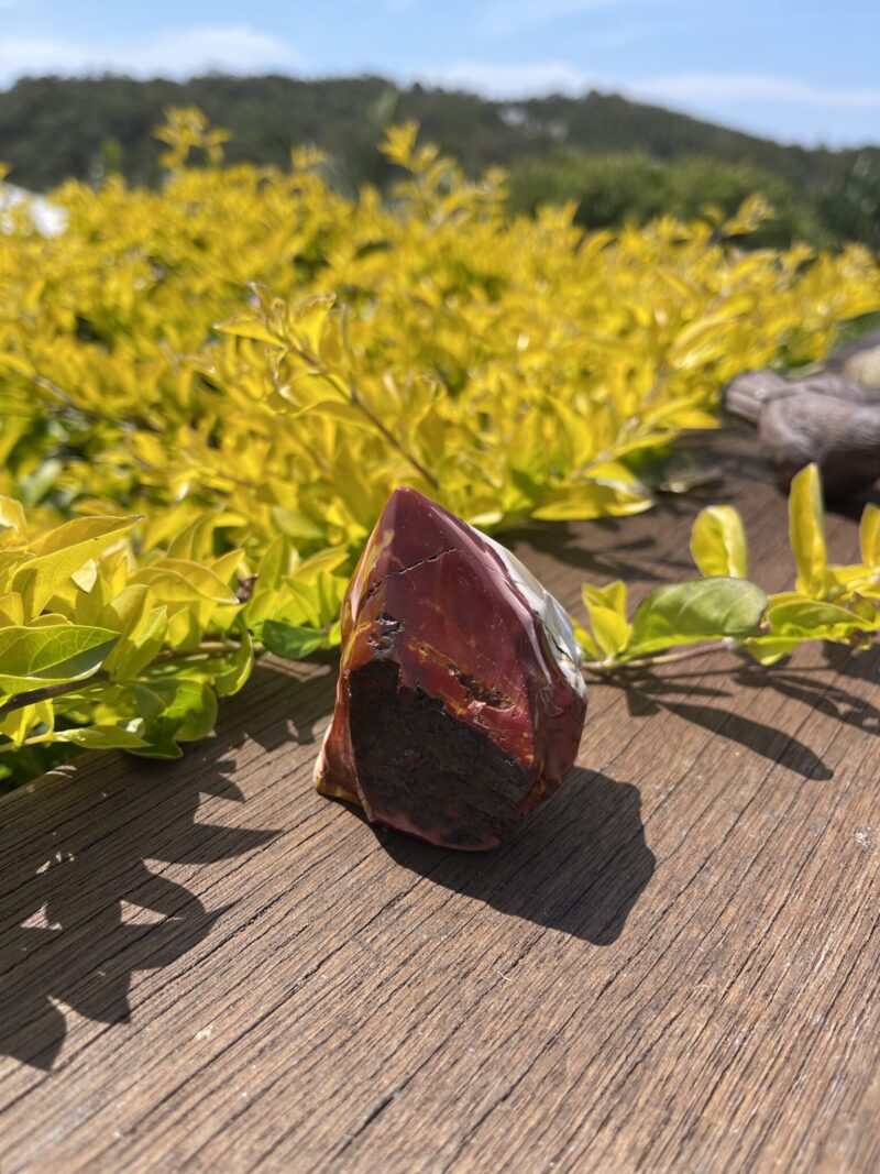 This isGrounding Strength Mookaite Slice for Stability