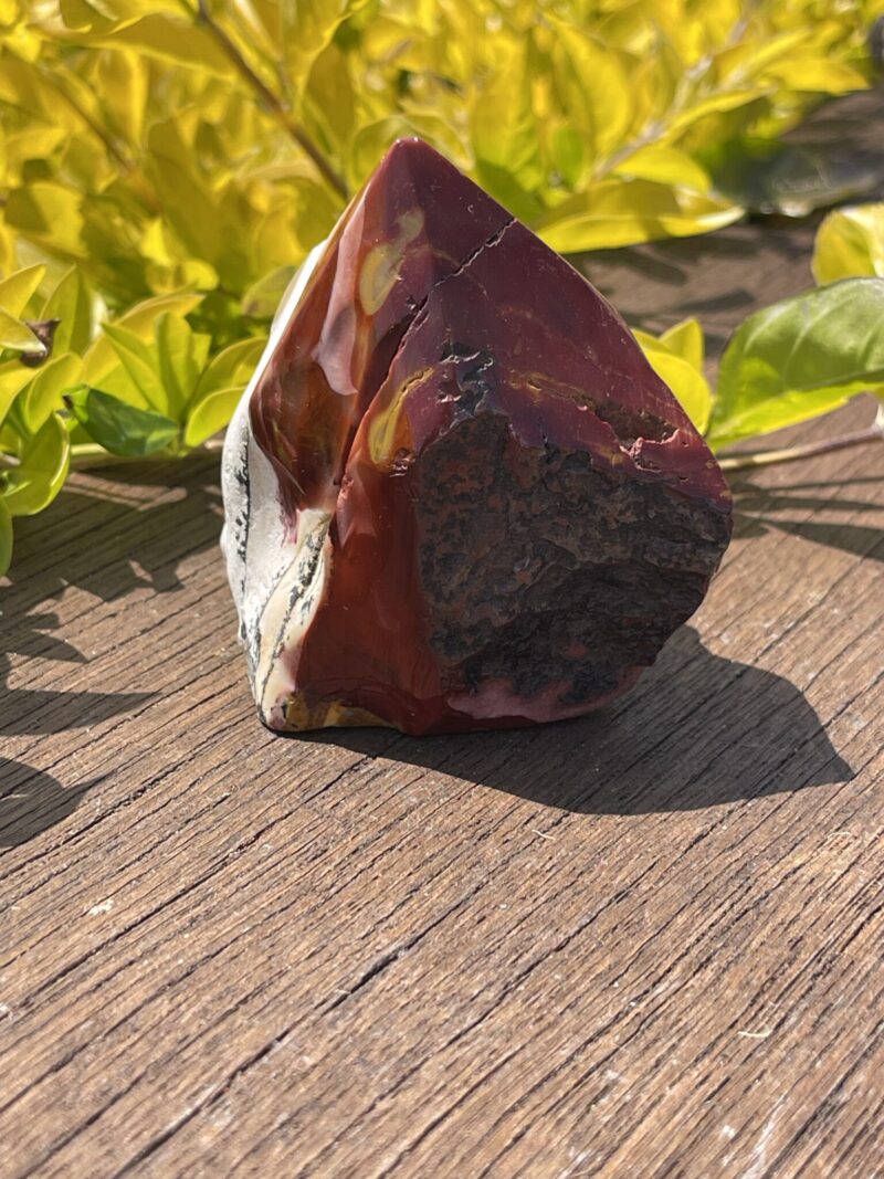 This isGrounding Strength Mookaite Slice for Stability