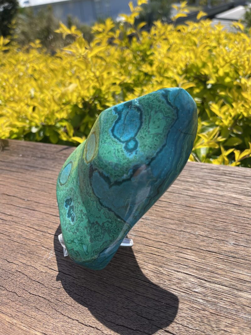 Absolutely This is Mesmerizing Chrysocolla Polished Freeform