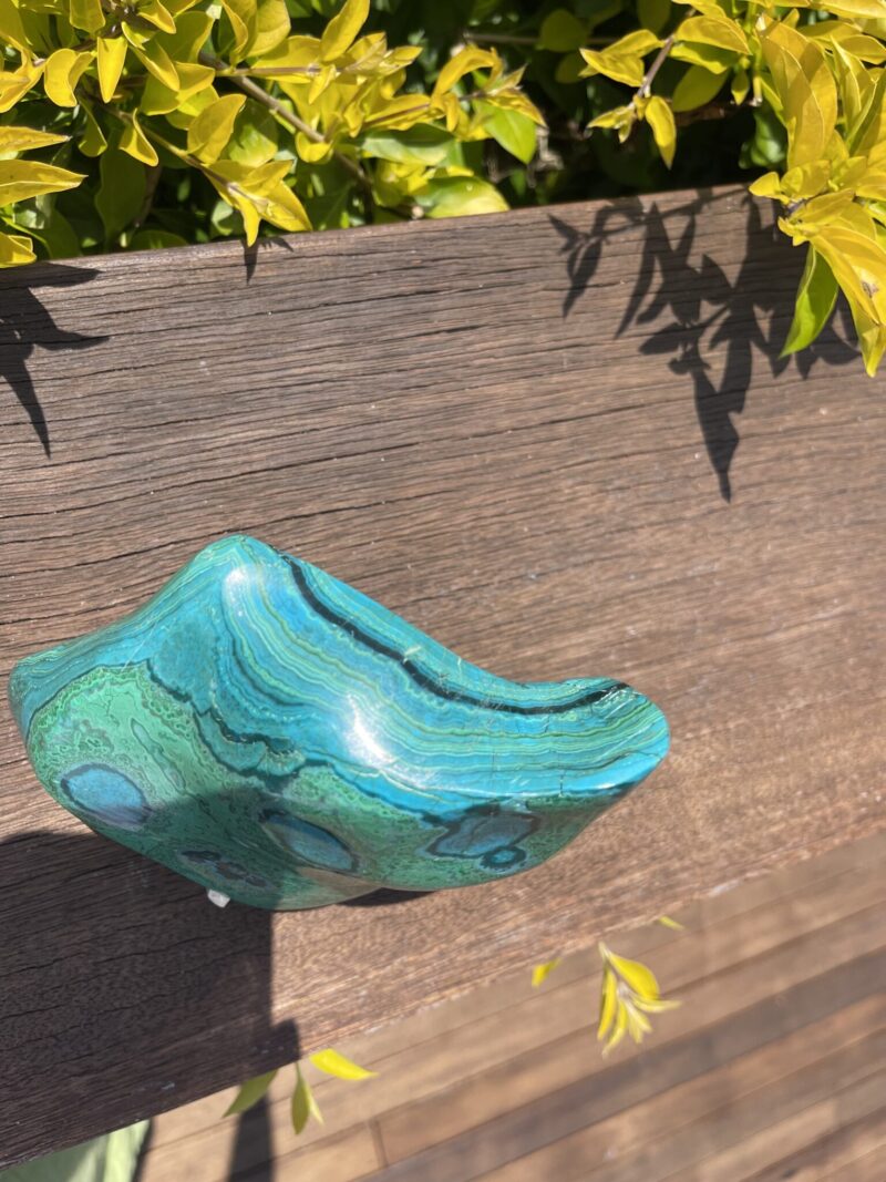 Absolutely This is Mesmerizing Chrysocolla Polished Freeform