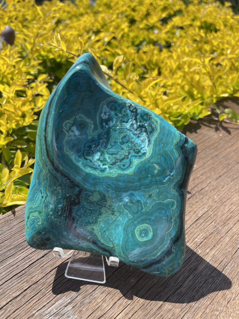 Absolutely This is Mesmerizing Chrysocolla Polished Freeform