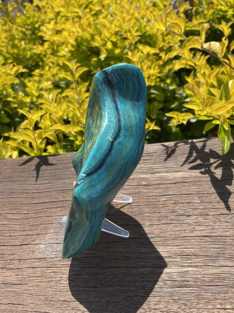 Absolutely This is Mesmerizing Chrysocolla Polished Freeform