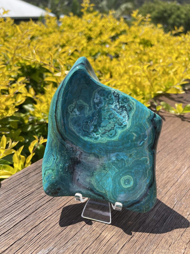 Absolutely This is Mesmerizing Chrysocolla Polished Freeform